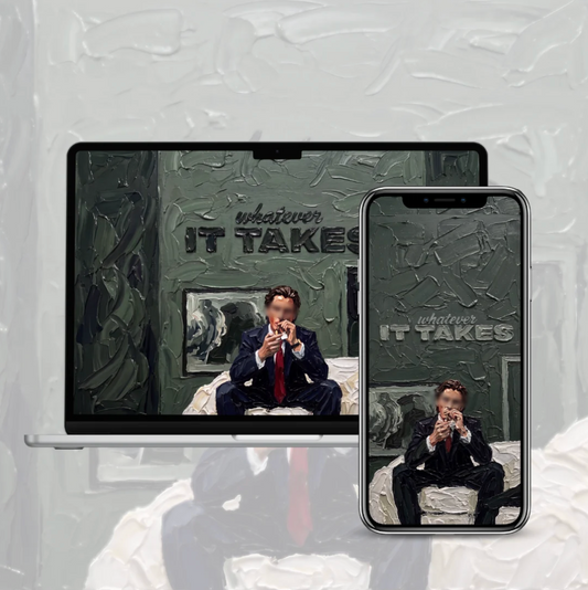 Whatever It Takes - impasto Wallpaper ( Iphone/Mac) )